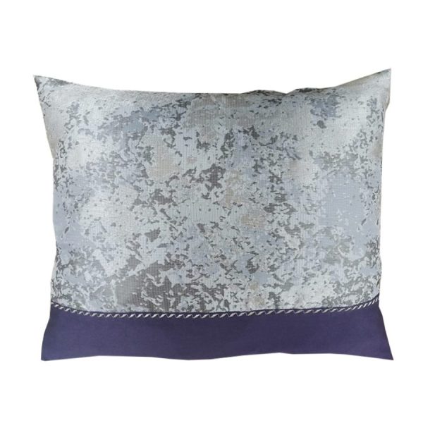 Perna decorativa Casa Bucuriei, model Elegance, bej/magenta, 44 x 54 cm