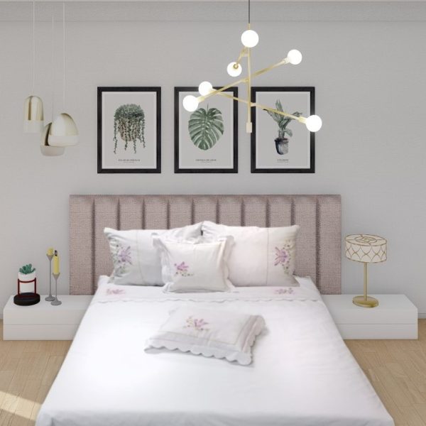 Set Husa pilota brodata si 2 fete de perna, 200 x 220 cm, Casa Bucuriei, model Fluturi, alb, bumbac percale 100%