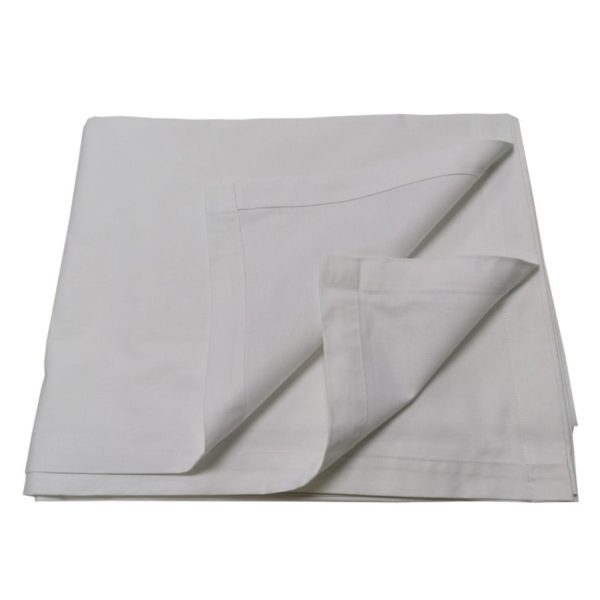 Cearsaf cu elastic, pentru pat de 200 x 200 x 40 cm, Casa Bucuriei, model Elegance, gri deschis, bumbac 100%, dimensiune 280 x 280 cm