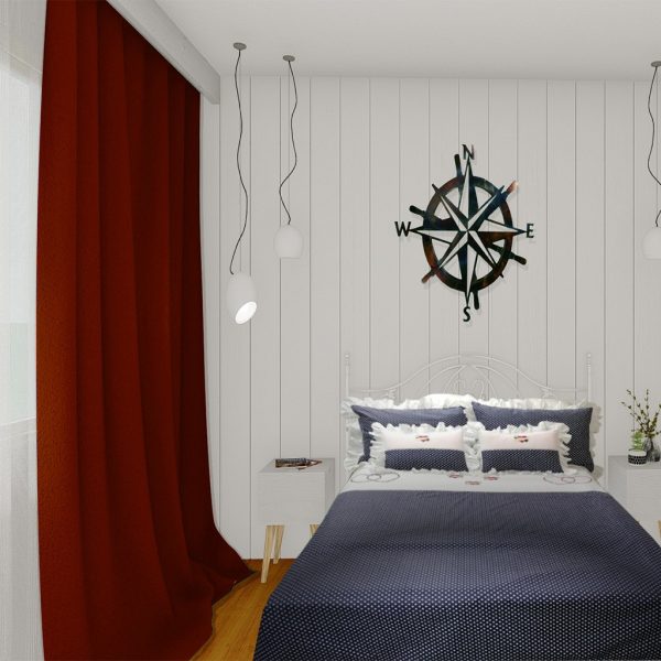 Lenjerie pat Valentina broderie, 4 piese, alb/albastru , buline, bumbac percale100%, buline, 1 x husa pilota 180/220, 2 x fata perna 50/70, 1 x fata perna decorativa 45/45