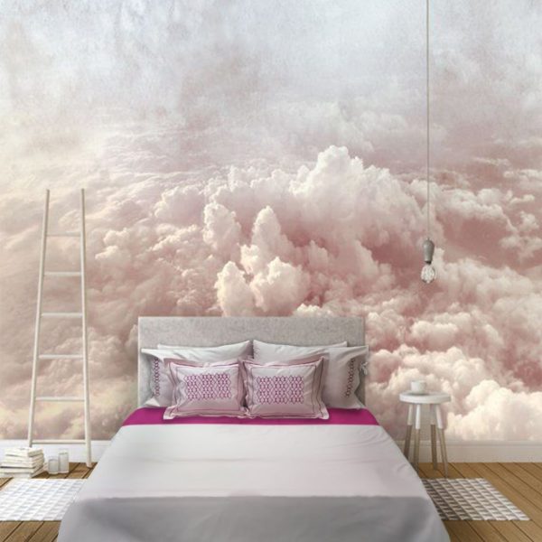 Cearsaf pilota brodata Adriana , 3 piese, roz/roz fucsia , bumbac ranforce satinat 100%, 1 x husa pilota 200/220, 2 x fata perna 50/70